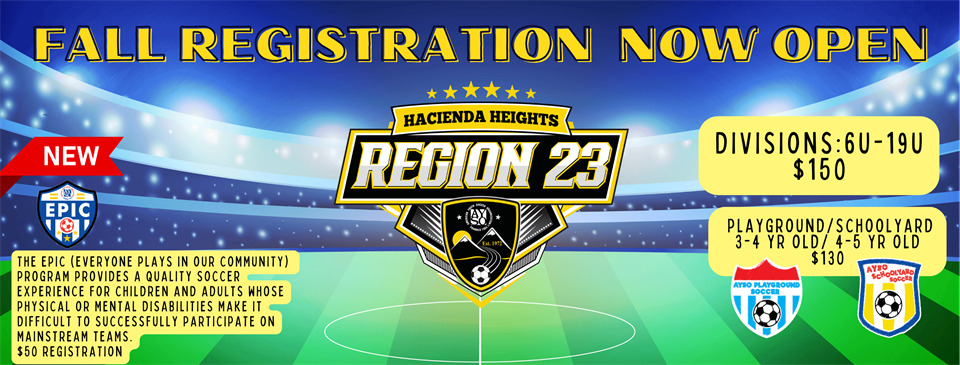 2025 Fall Registration