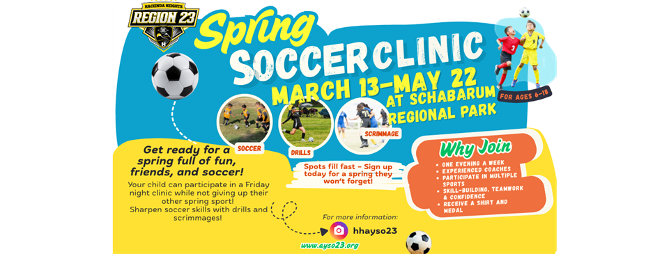 Spring Rec Soccer Clinic