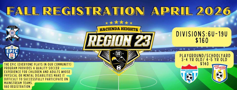 2026 Fall Registration