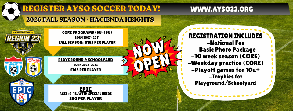 2026 Fall Registration